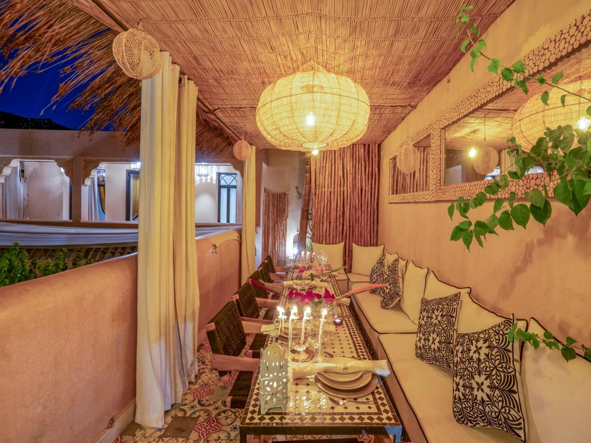 Riad Ines Home Marrakesh Bagian luar foto